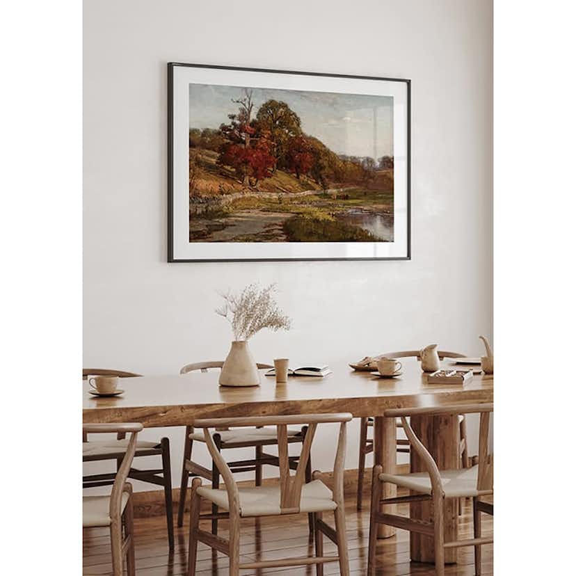 Poster Gallerix Oaks of Vernon By Theodore Clement Steele