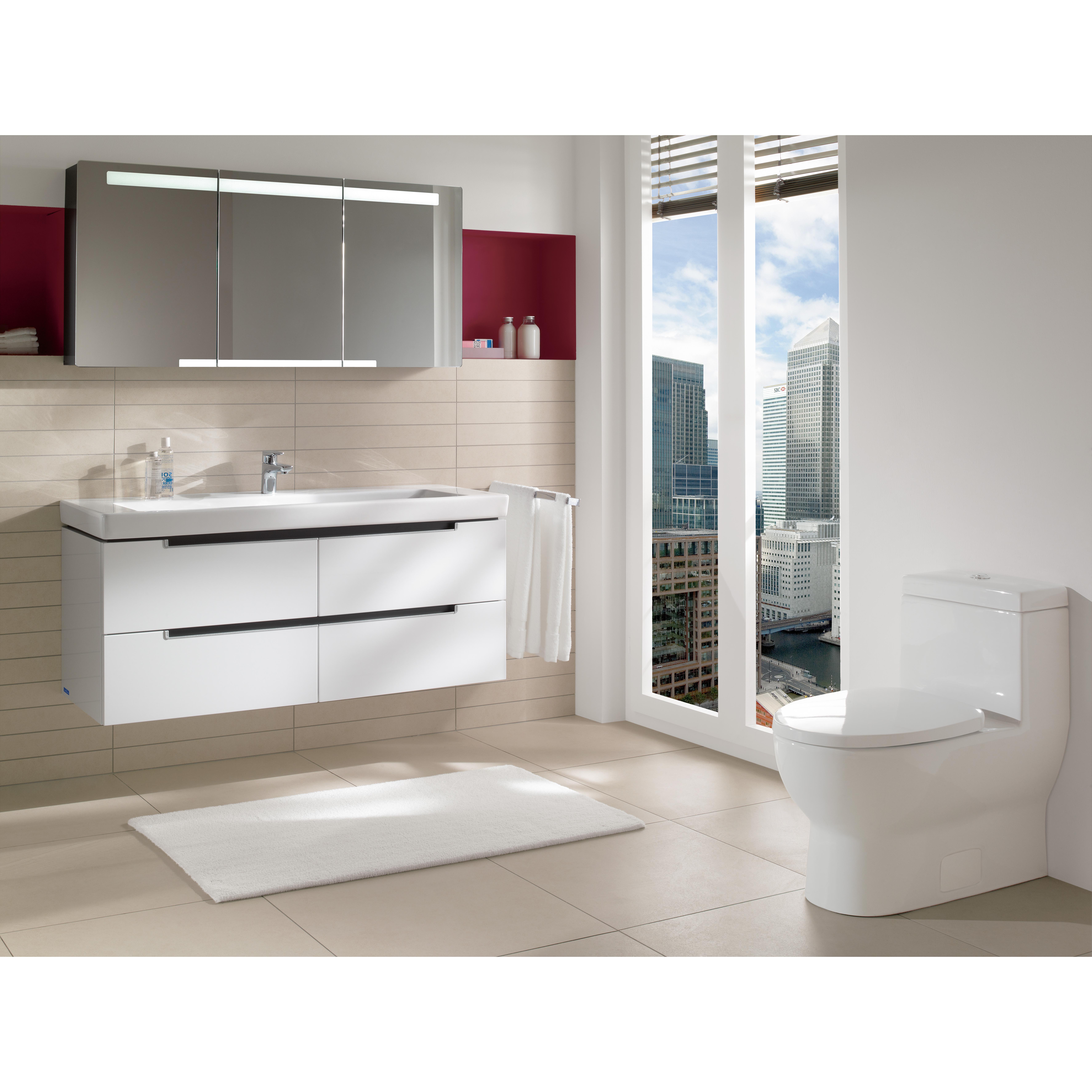 Tvättställsskåp Villeroy & Boch Subway 2.0 med 4 Lådor för Skåpstvättställ