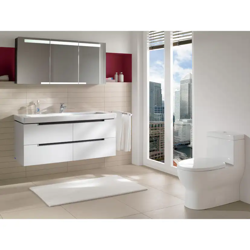 Tvättställsskåp Villeroy & Boch Subway 2.0 med 4 Lådor för Skåpstvättställ