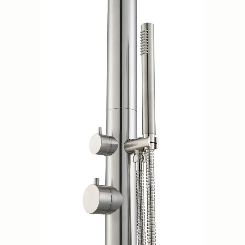 Utedusch Demerx Pure Extended Trädgårdsdusch med Takdusch & Duschhantag