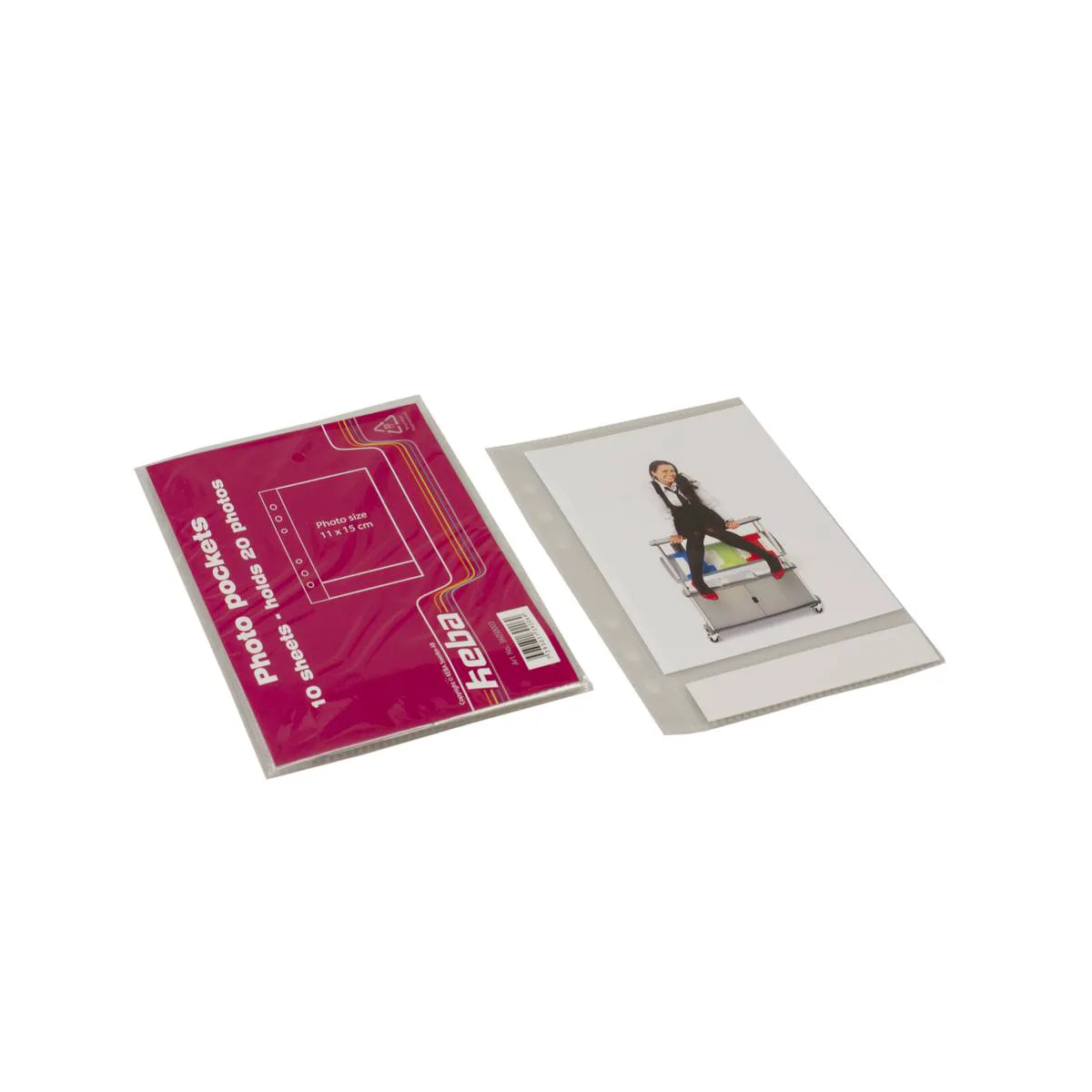 Fotoficka KEBA 10-pck För 20 Foton 0,08 mm