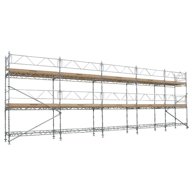 Ställning Komplett Unihak 2 bomlag Bredd 15 m Höjd 4/6 m