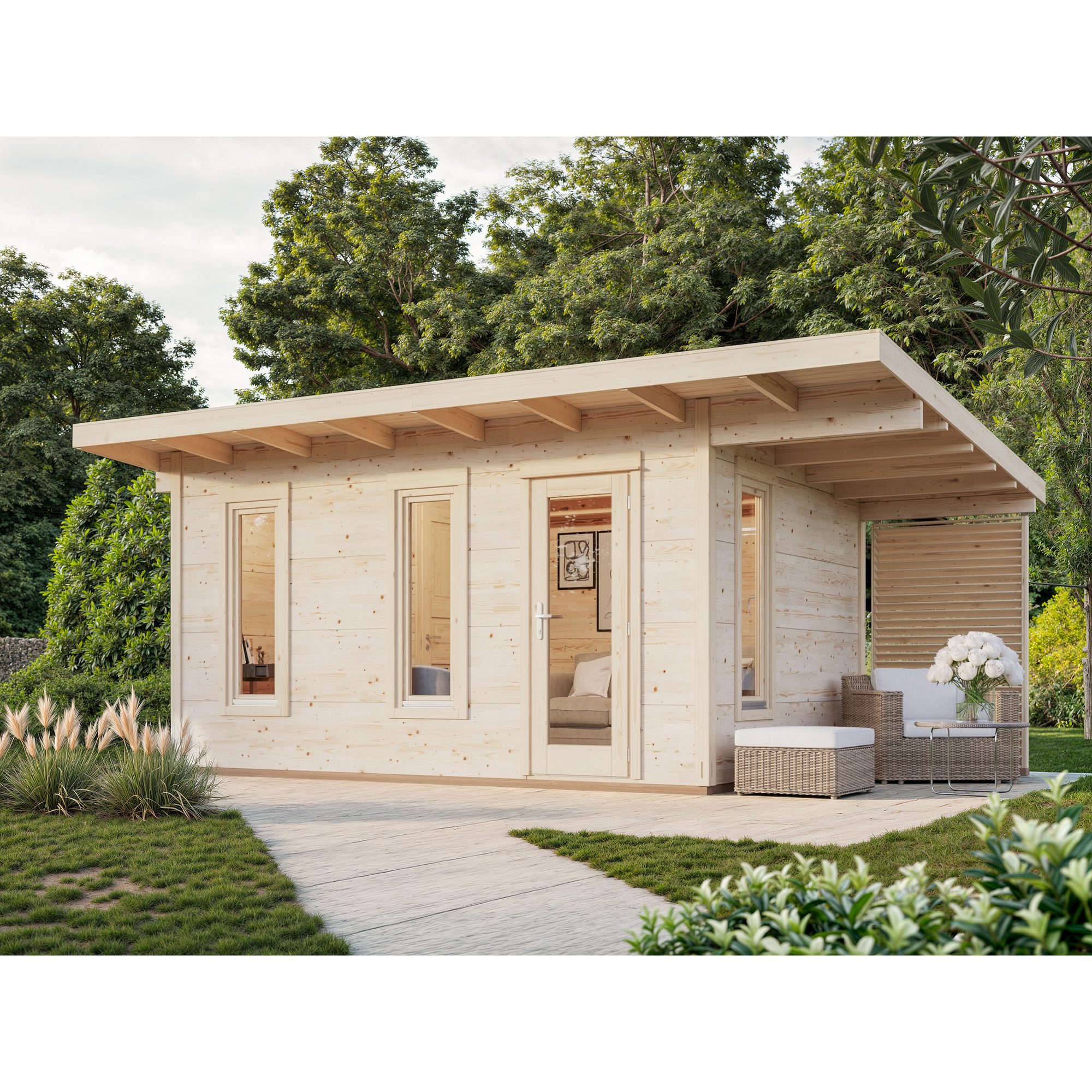 Grace 12,4 m2+4,1 m2 PNT7042A1 Ljusgrå/Antracit