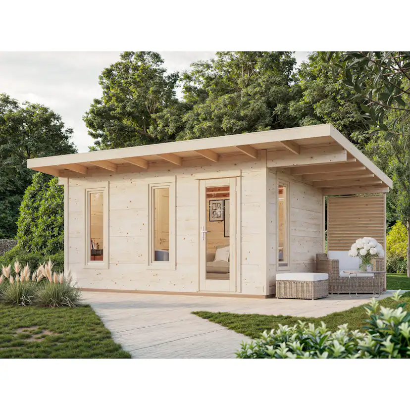Grace 12,4 m2+4,1 m2 PNT7042A1 Ljusgrå/Antracit