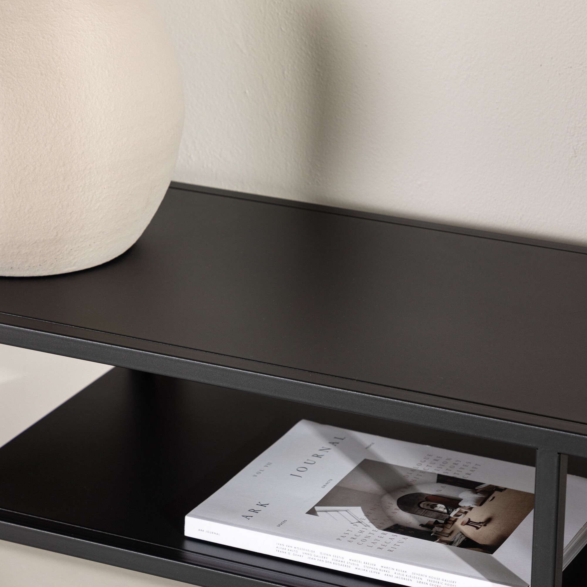 Riverside TV-Stand - Black / Black Svart