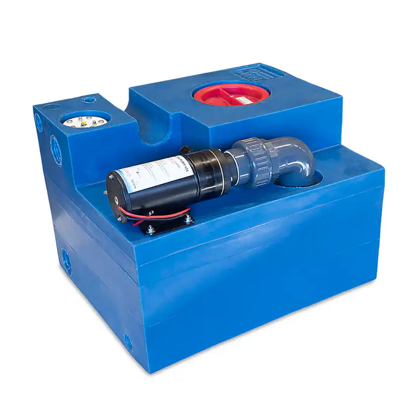 Svartvattentank Albin Group Marine 47L CPL Macerator 24V