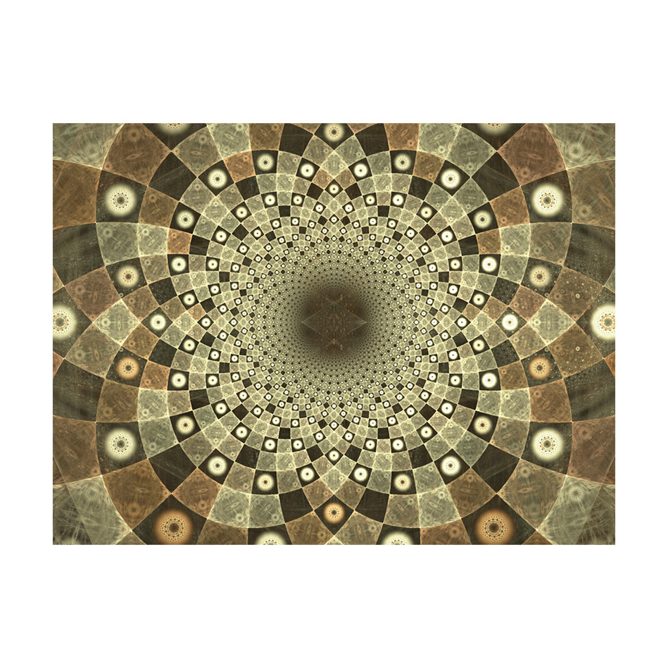 Fototapet Arkiio Brown Mosaic