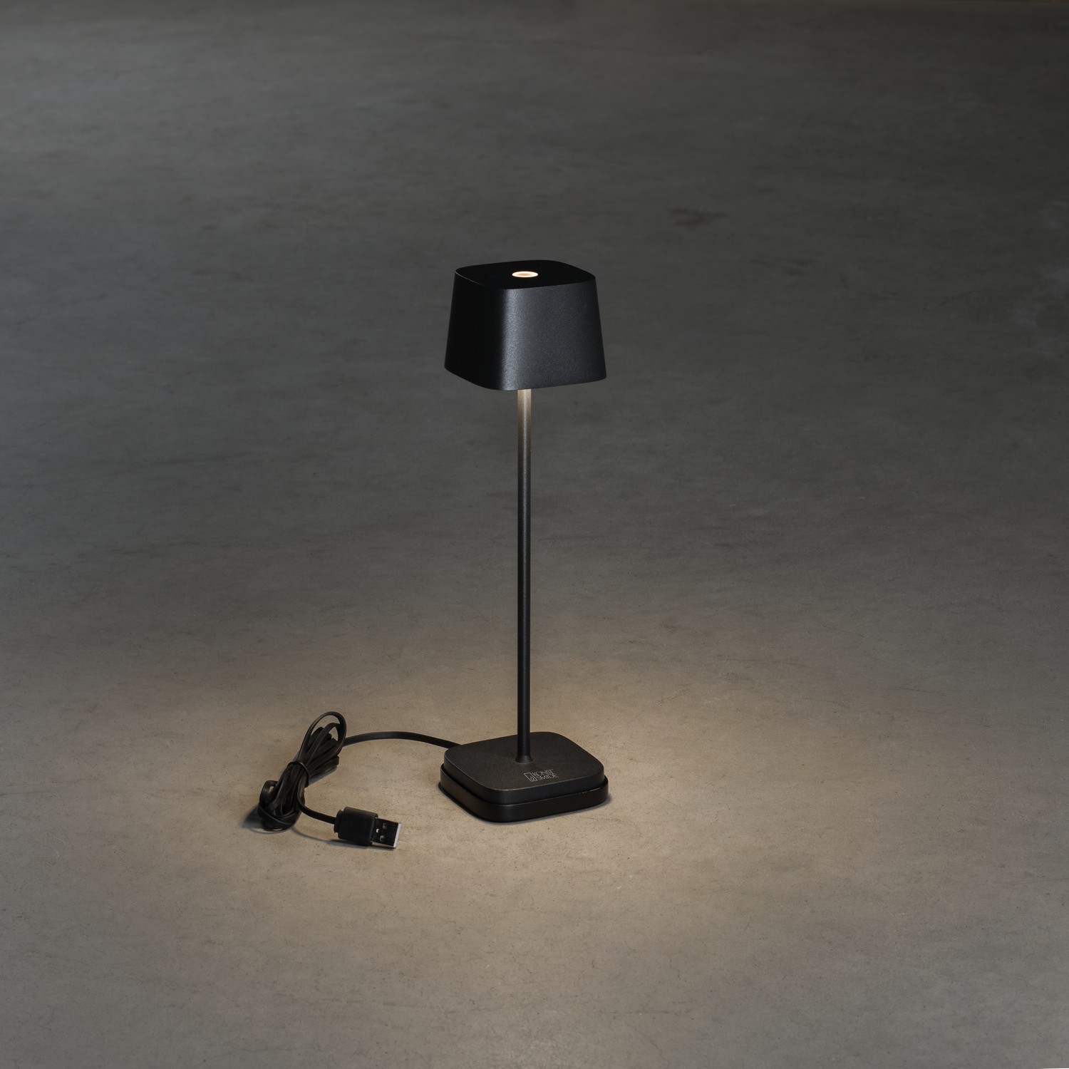 Capri mini bordsl. svart USB Svart