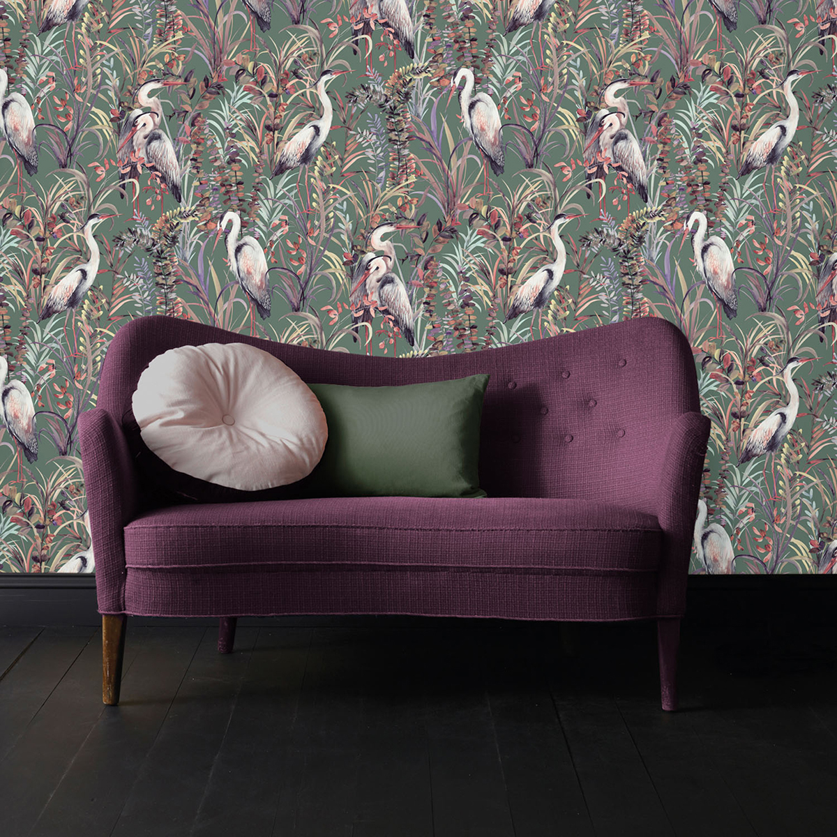 Tapet Sublime Tropical Heron