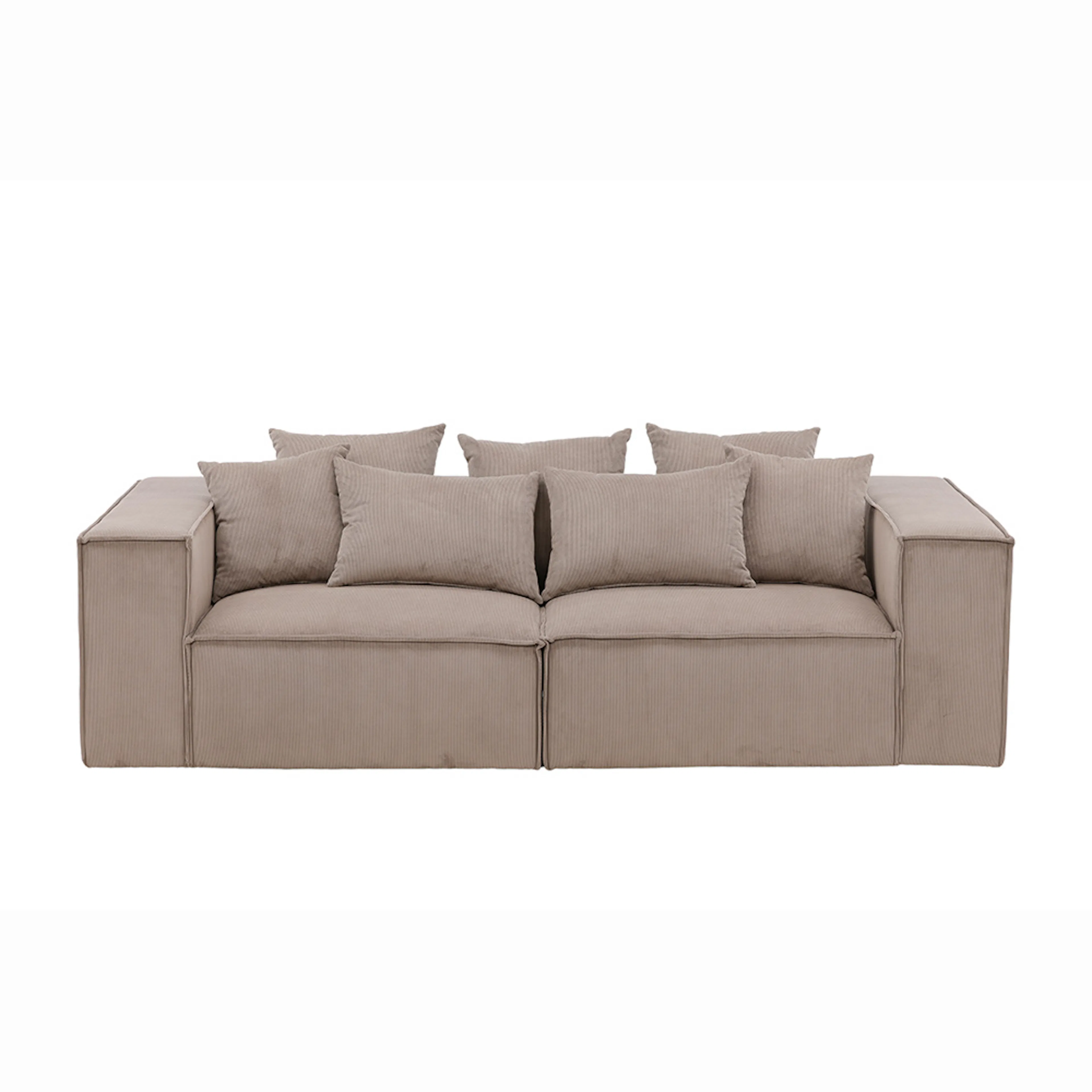 Soffa Vind Gillholmen Manchester Brun 3-Sits