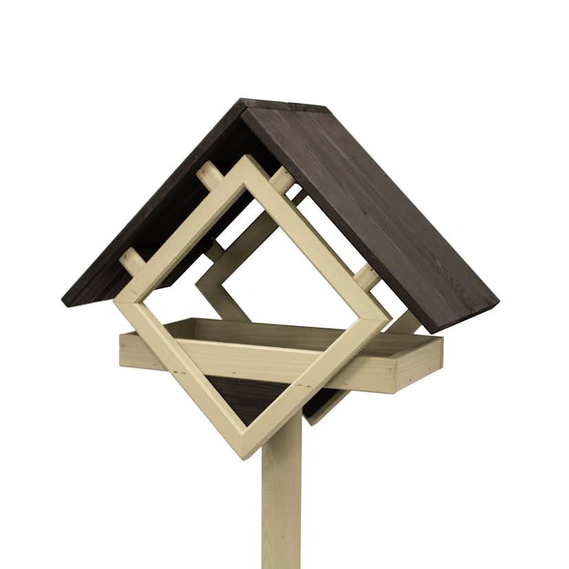 Fågelmatare Hortus Furu Svart Med Stativ