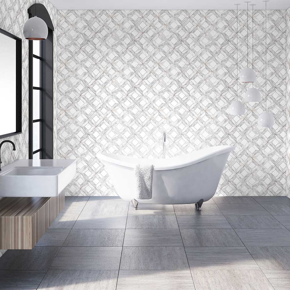 Tapet Superfresco Easy Marmor Geometrisk 103856