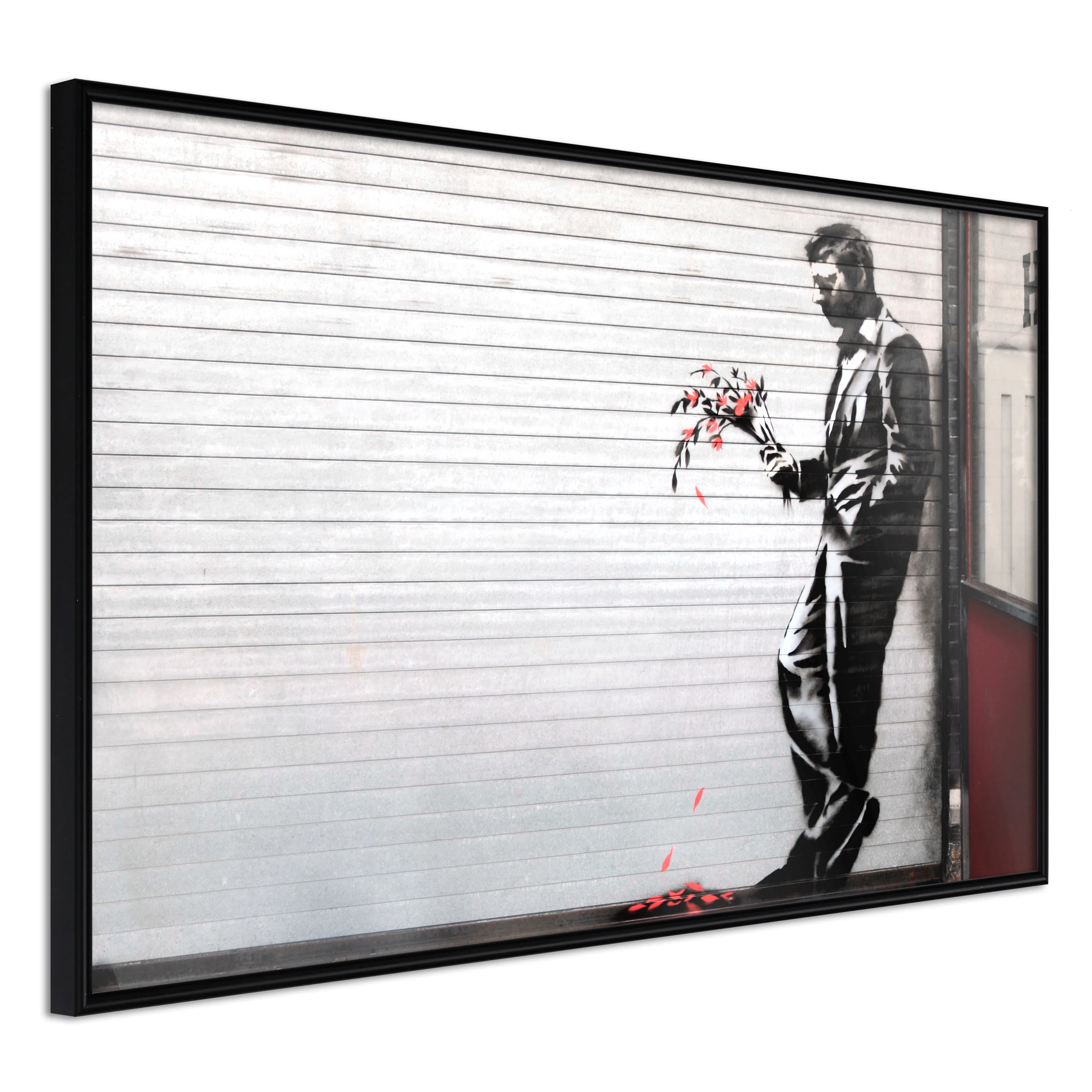 Affisch - In Love [Poster] 60x40 Svart ram, 60x40 cm