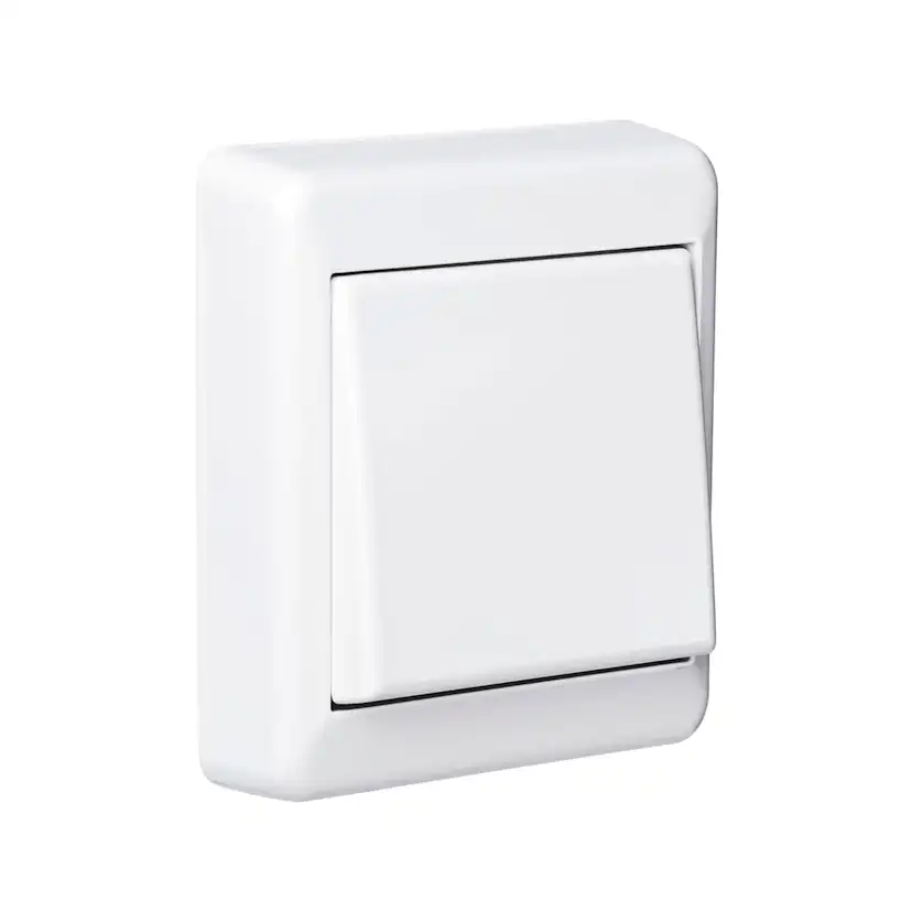 Strömbrytare Elko Trapp/1-Pol Utanpåliggande RS