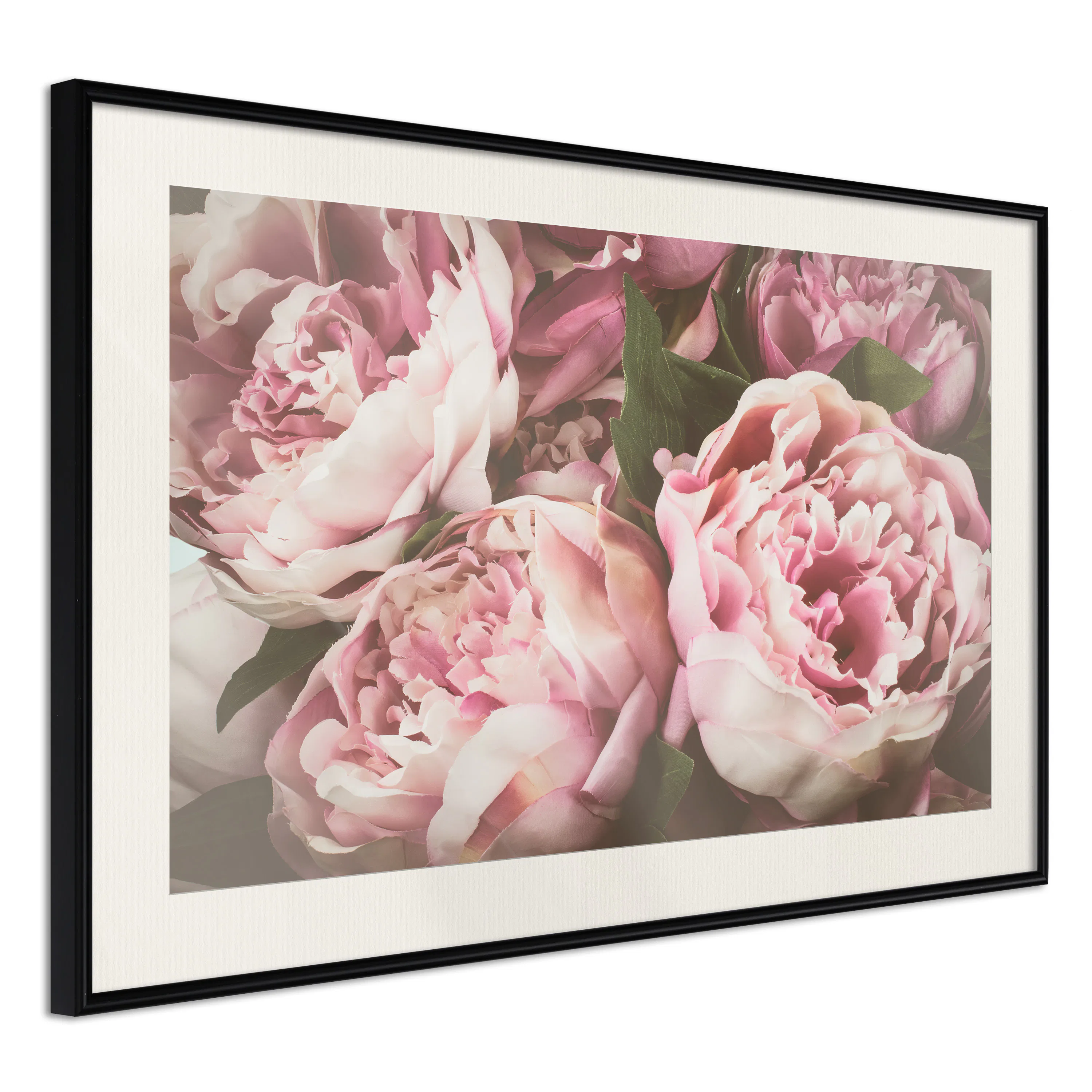 Poster Artgeist Affisch Pink Peonies