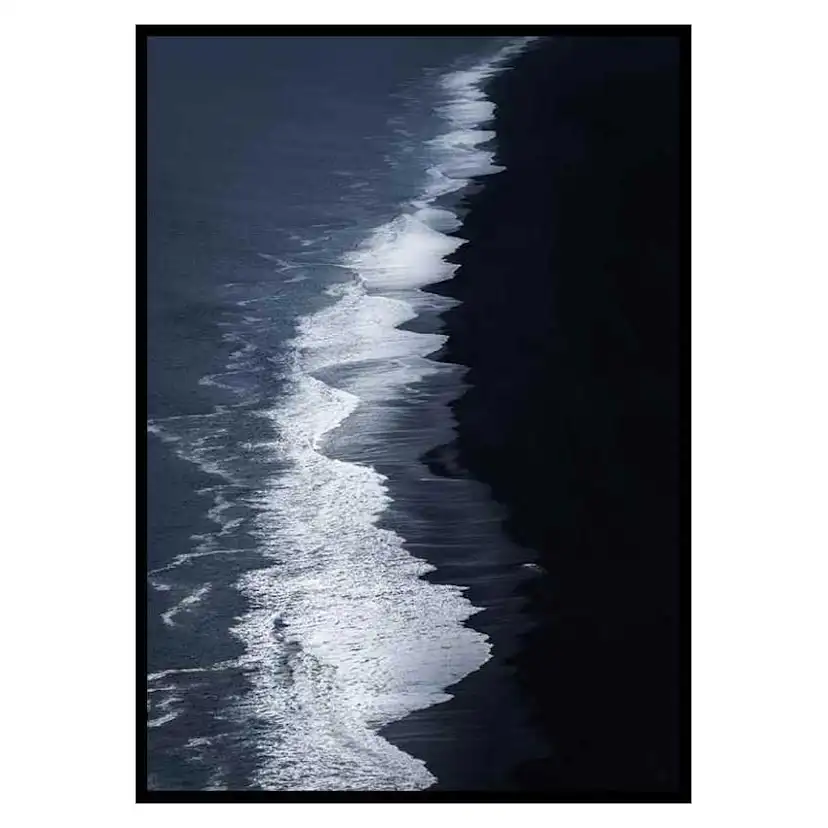 Poster Gallerix Black Coast Iceland