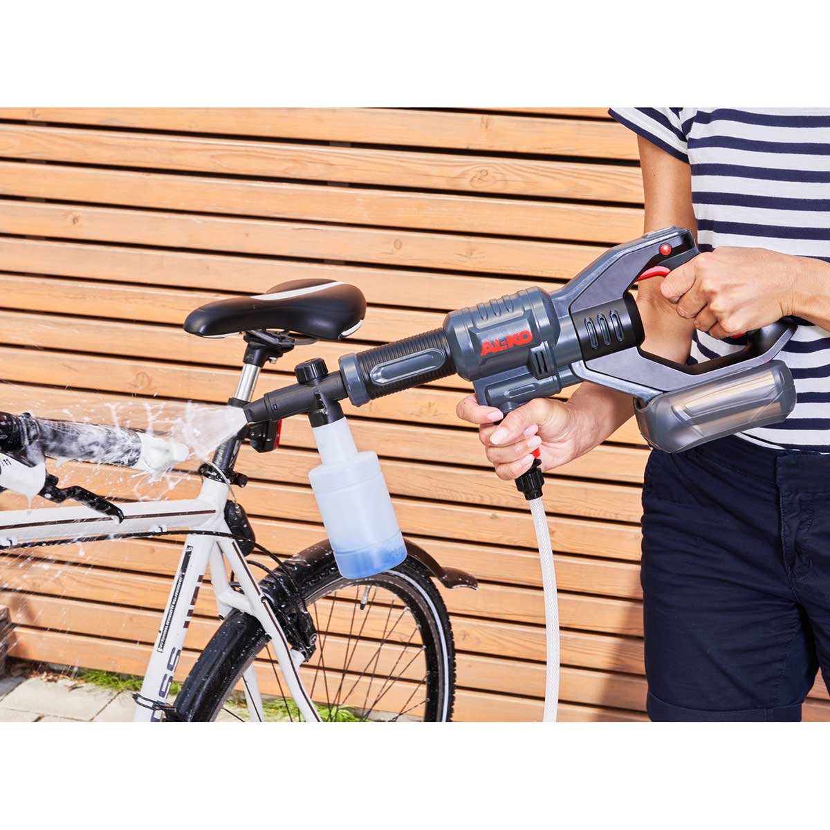 Högtryckstvätt AL-KO PW 1850 18V med Batteri och Laddare