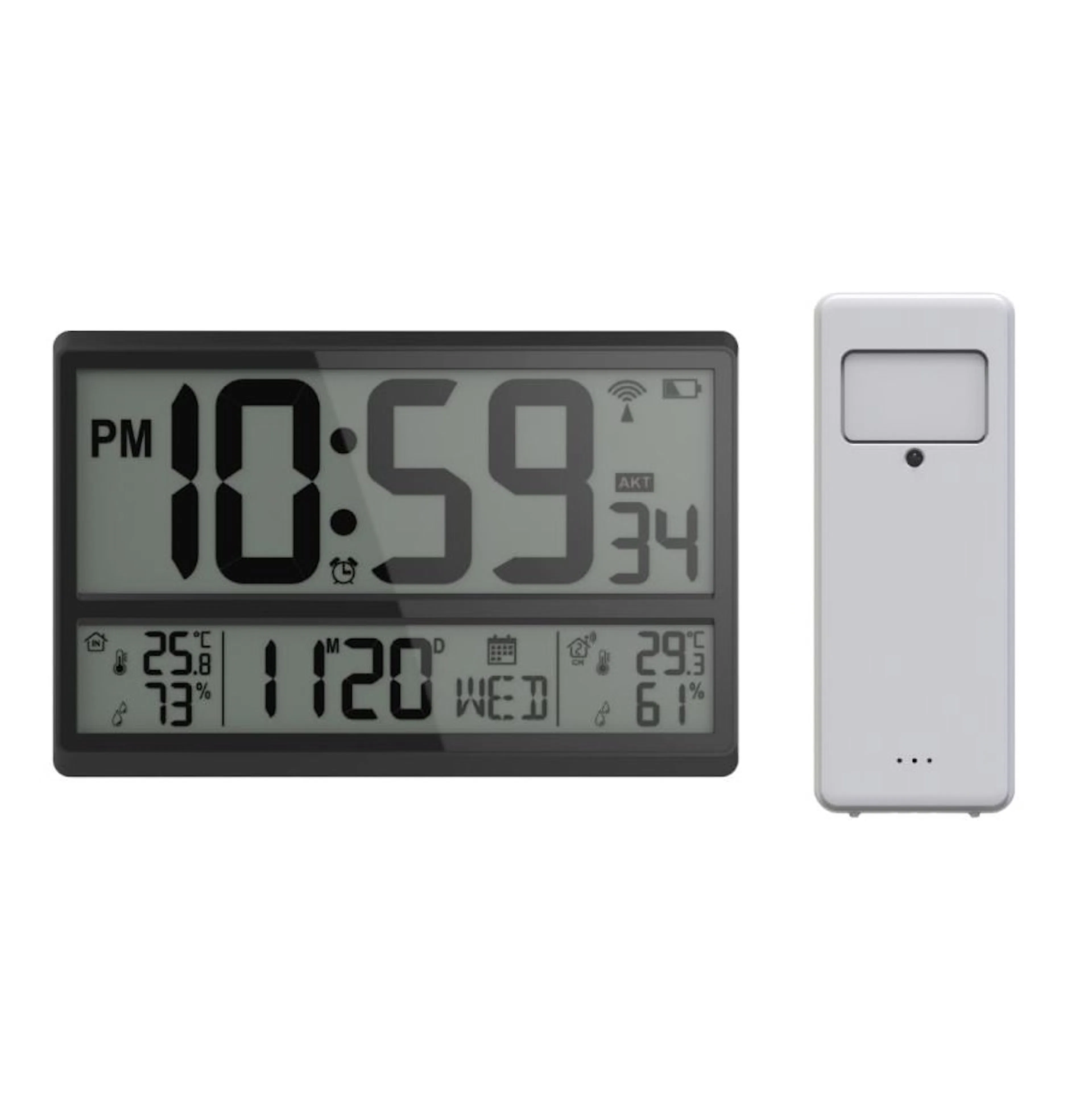 Termometer Soletek W03 Jumbo för Inomhus- och Utomhus