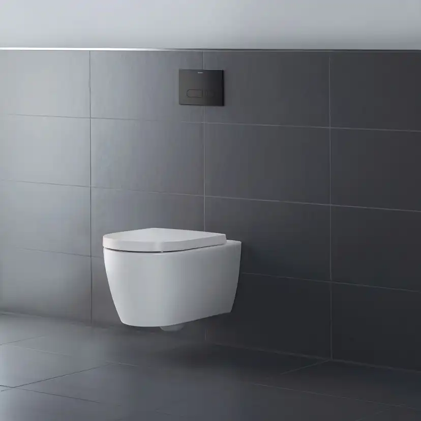 Vägghängd Toalettstol Duravit ME by Starck 252909 utan Toalettsits