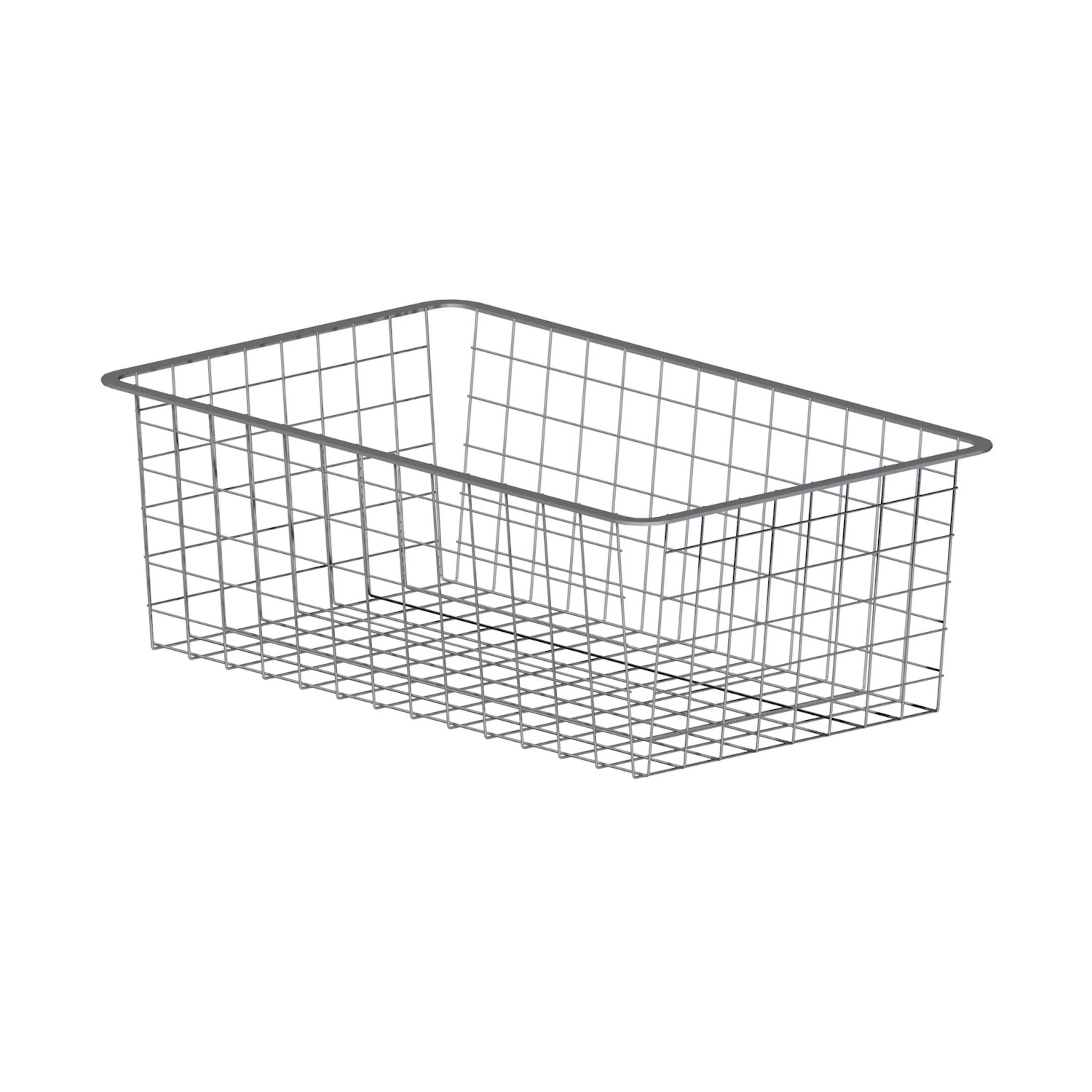 Trådback MINI silver 427x427x185 Silver, 185 mm