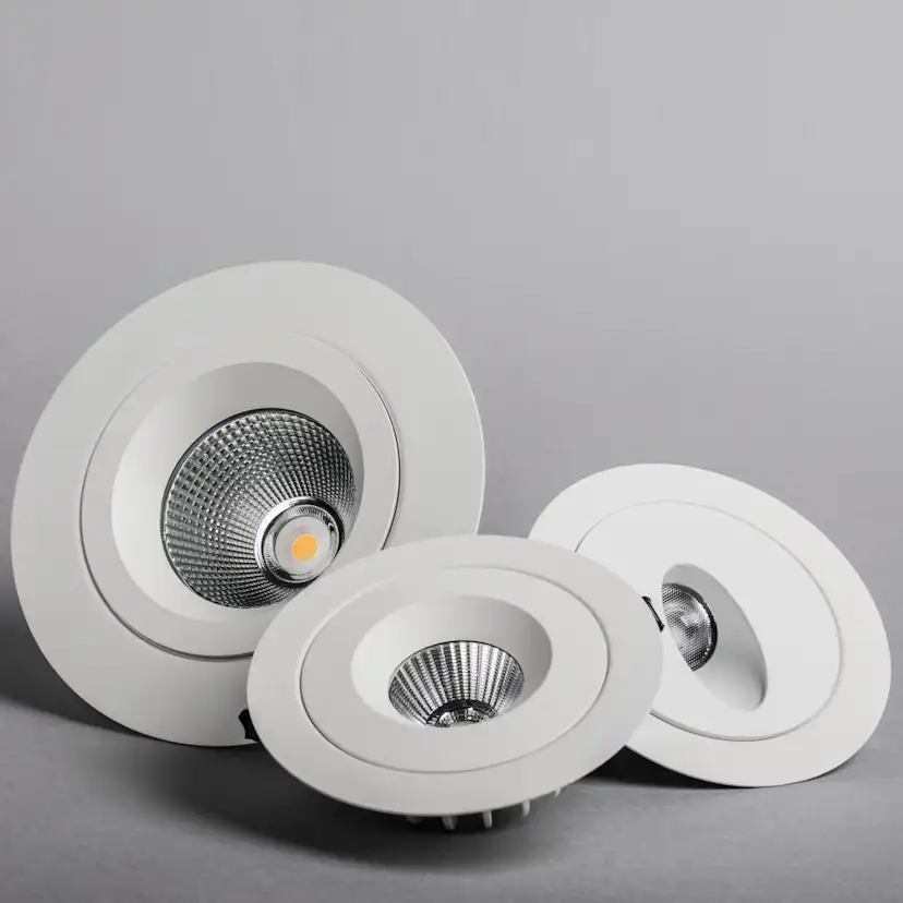 Täckring Hide-a-lite Vit