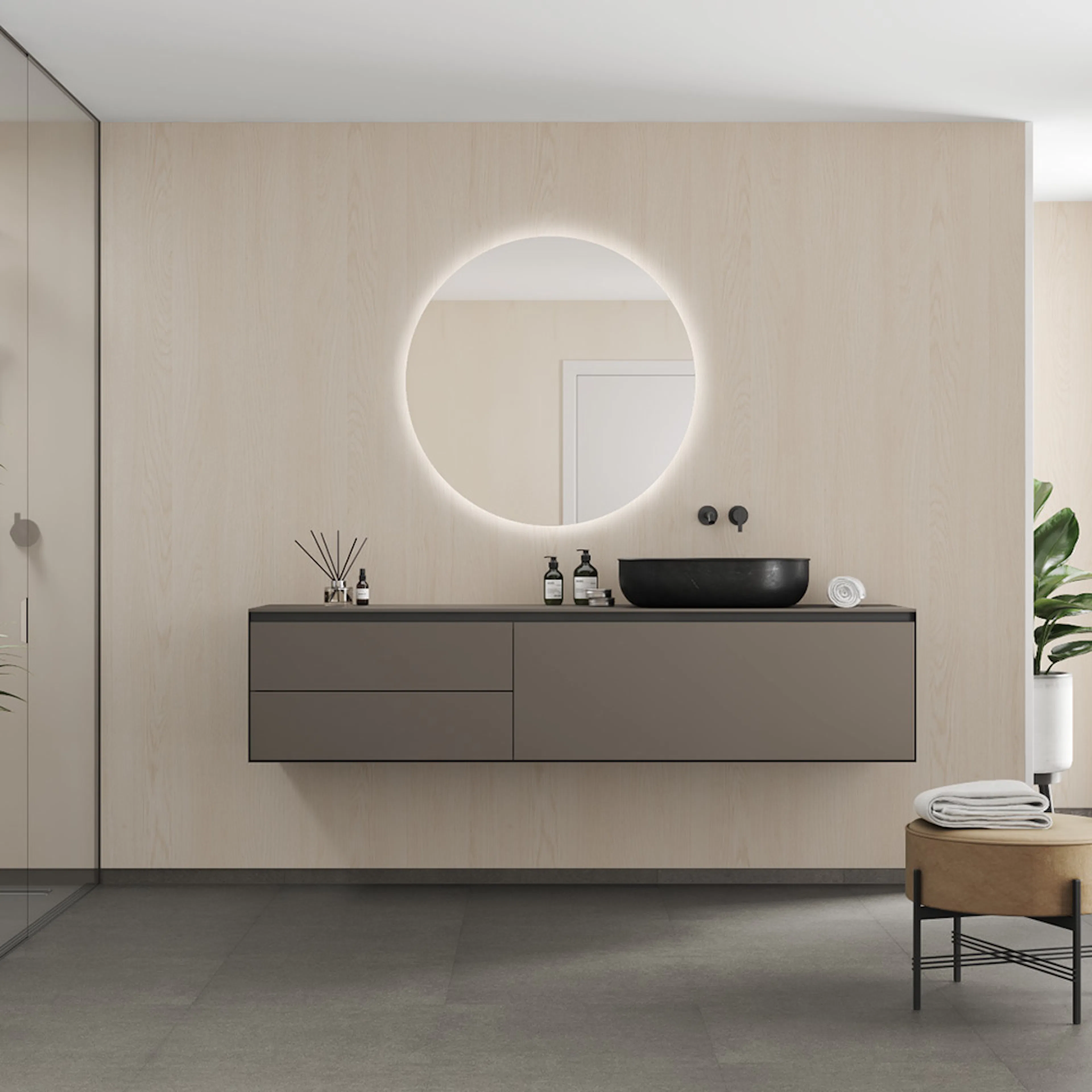 Våtrumsskiva Fibo 2159-M00 Light Wood 10x620x2400 mm