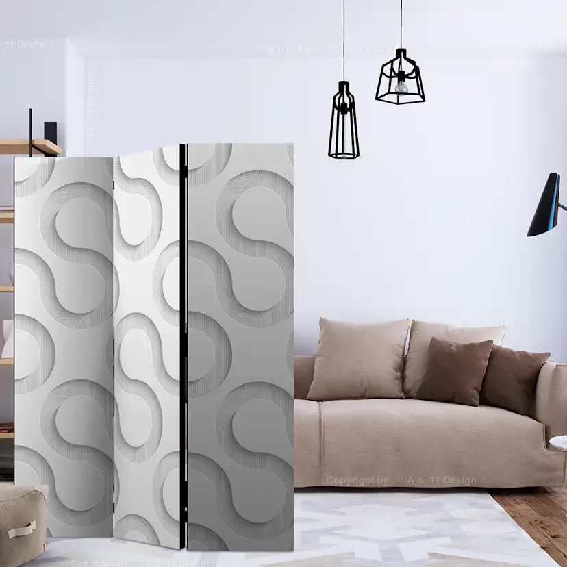 Rumsavdelare Skärmvägg Arkiio Serpentines 135x172 cm