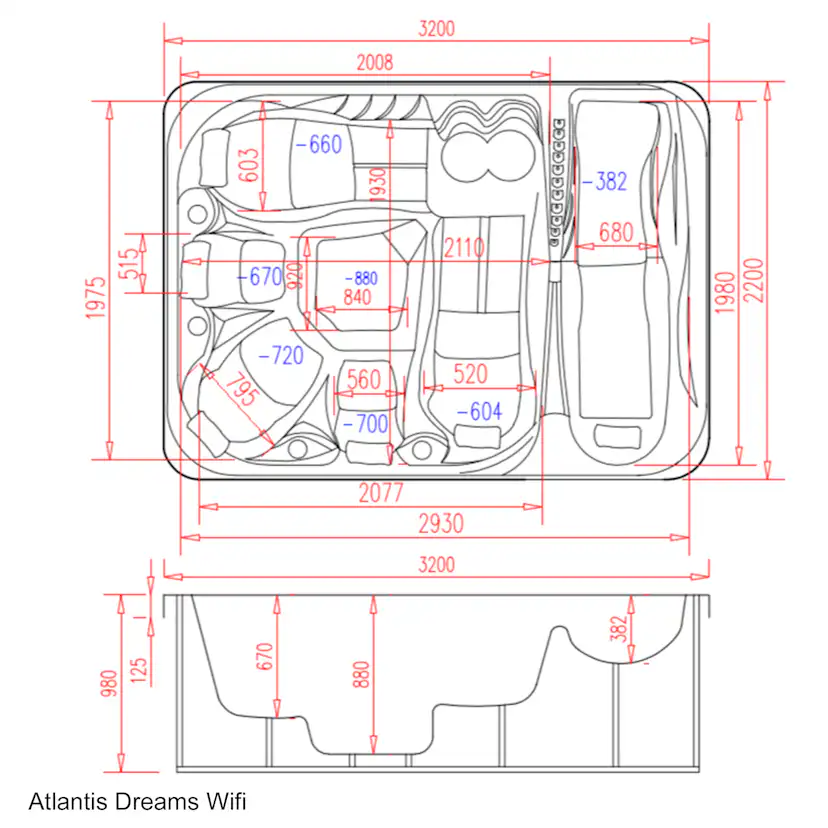 Spabad Lyfco Atlantis Dreams Wifi