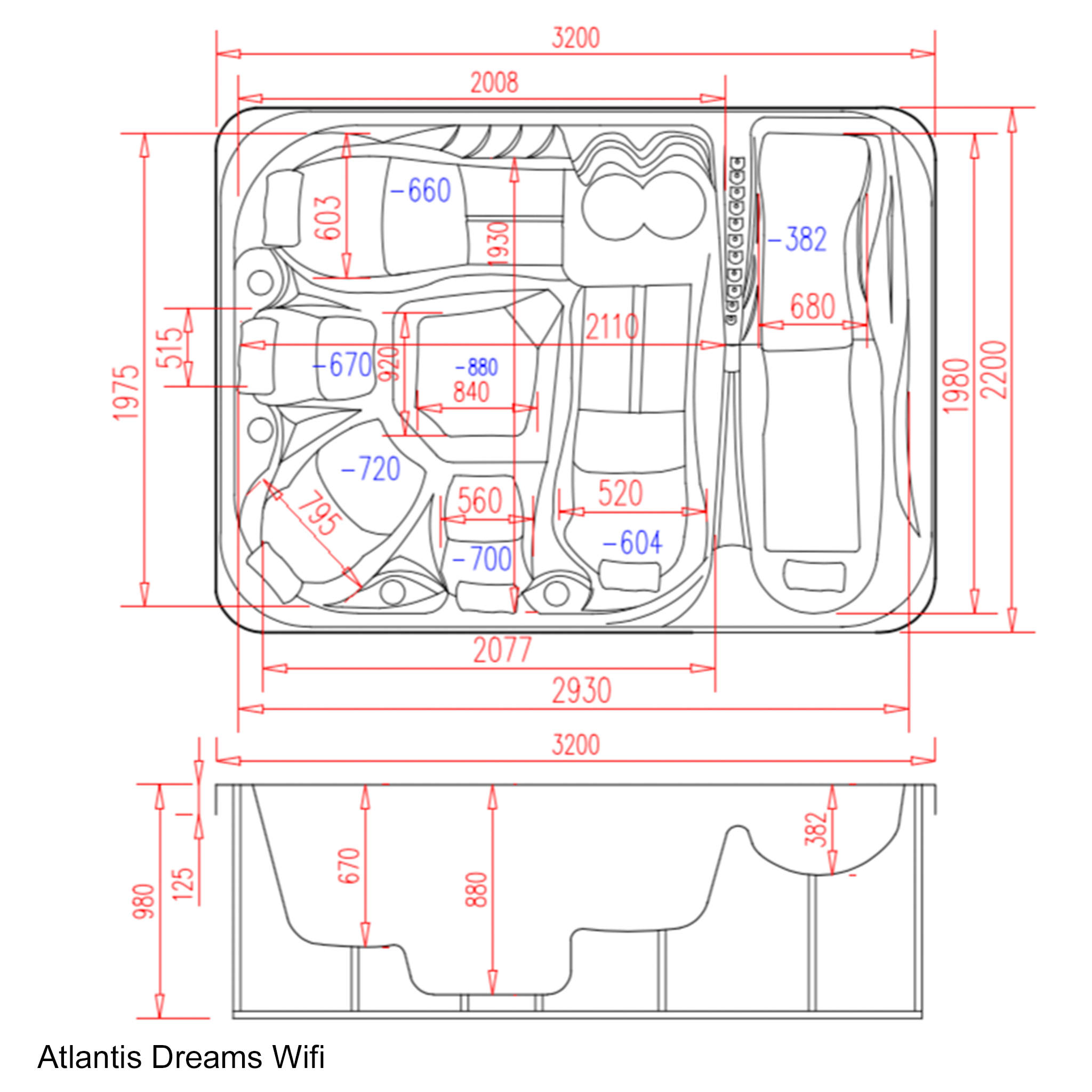 Spabad Lyfco Atlantis Dreams Wifi