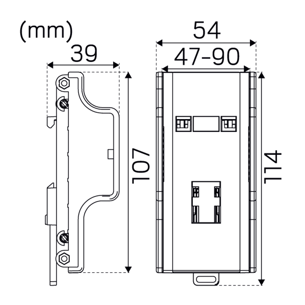 Drivdonsfäste Hide-a-lite DIN