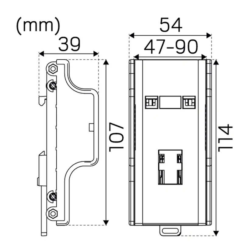 Drivdonsfäste Hide-a-lite DIN
