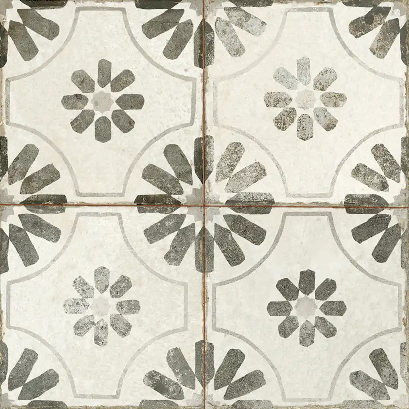 Klinker Tenfors FS Blume Black 45x45 cm