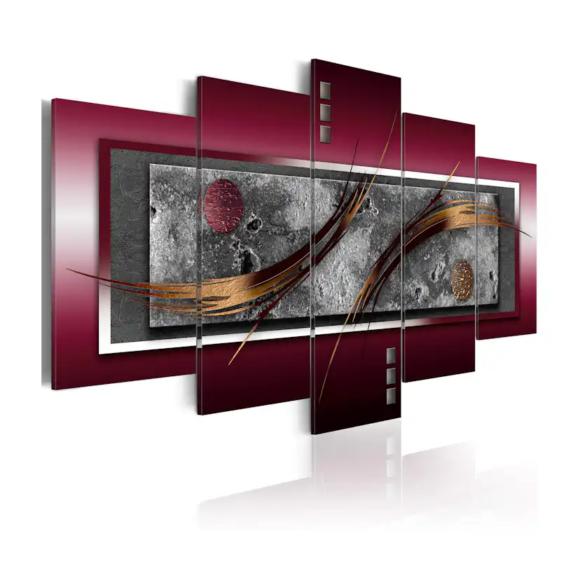 Tavla Arkiio Burgundy Elegance
