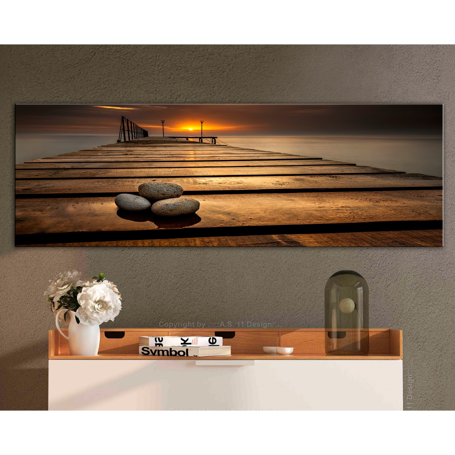 Tavla Arkiio Stones On The Pier