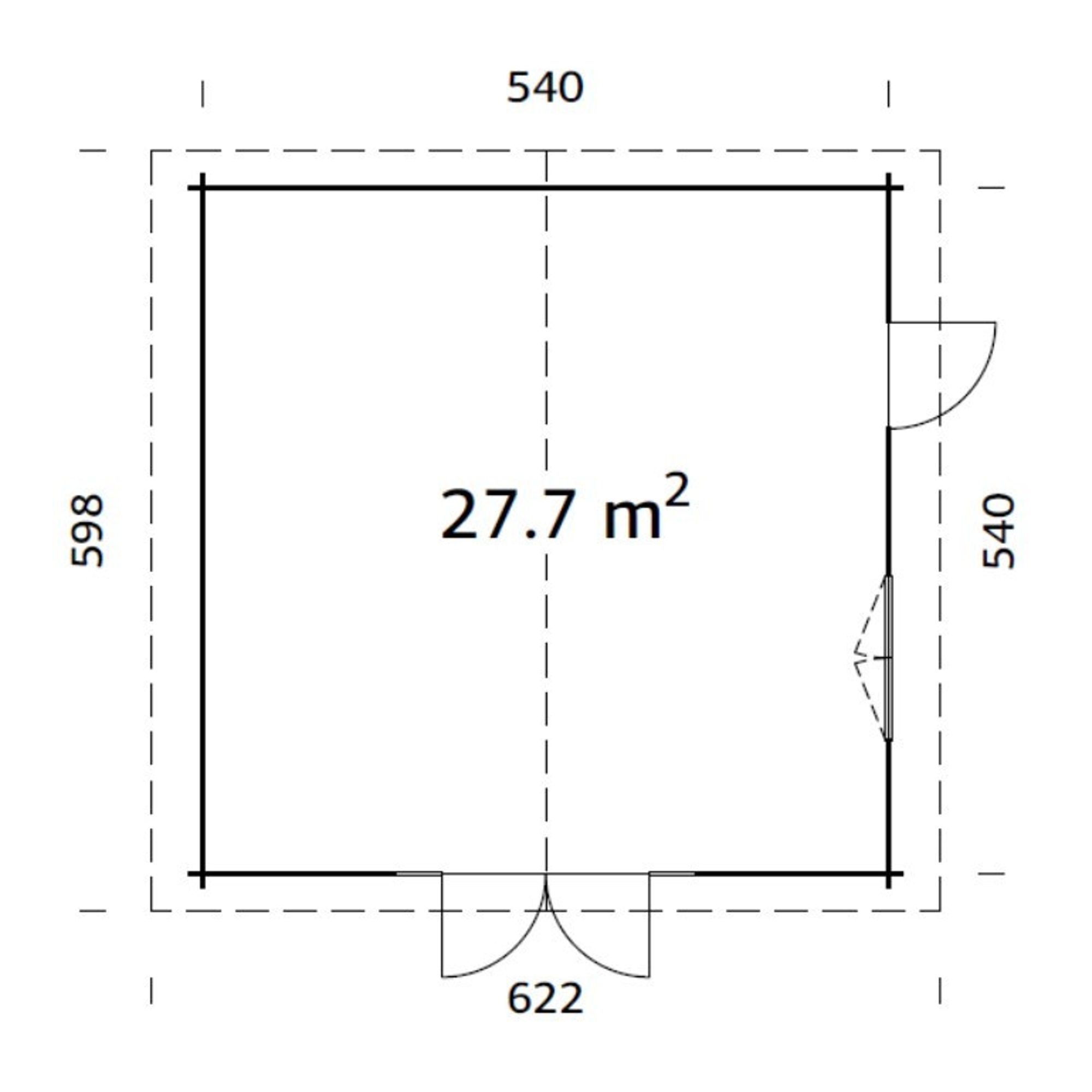 Stuga Palmako Irene 29,2 m2