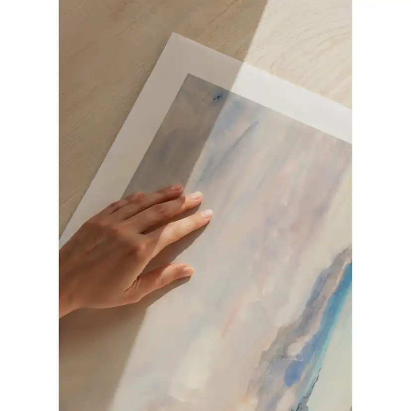 Poster Gallerix View Of Nice By Hercules Brabazon Brabazon