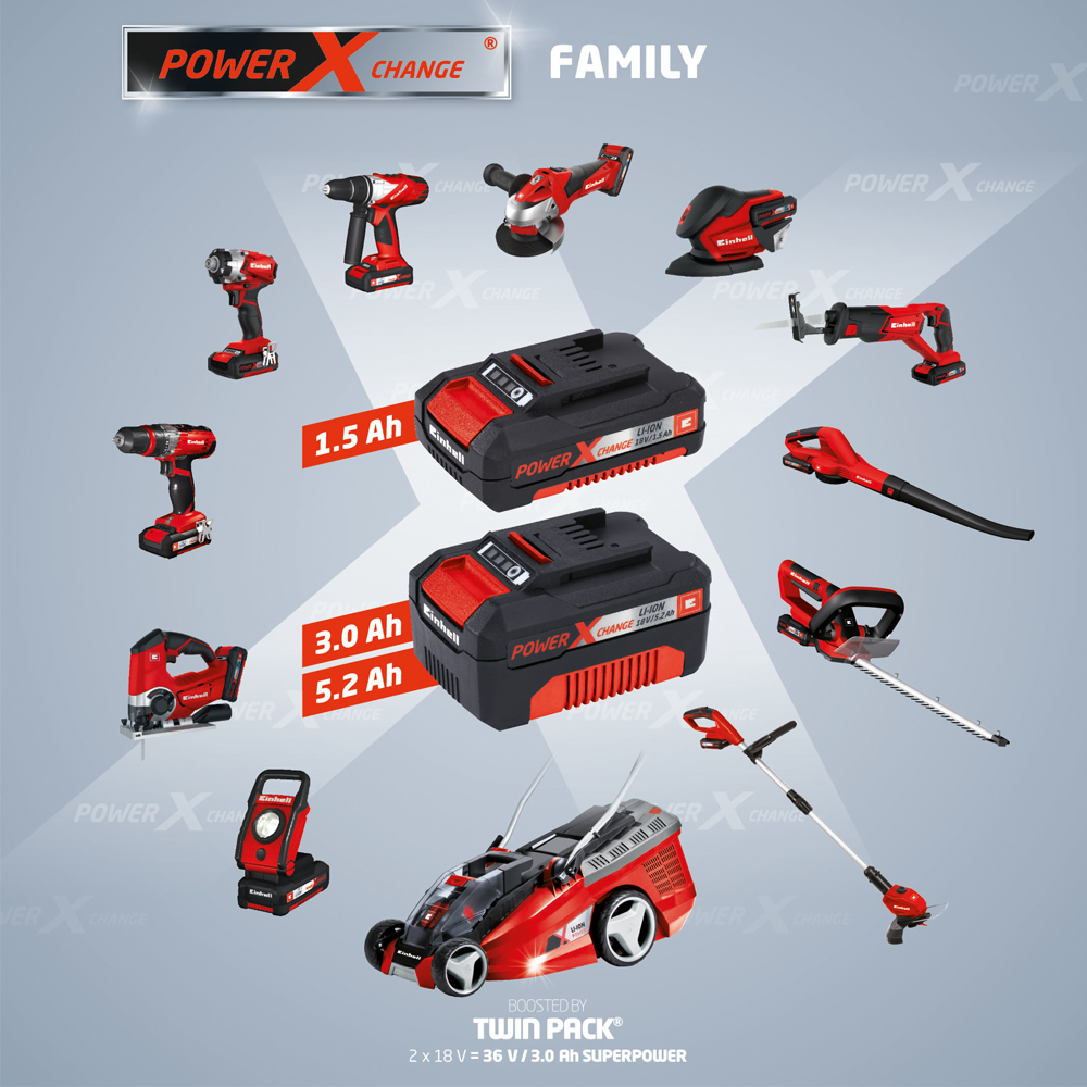 Batteri Einhell 1,5 Ah till Serie Expert PowerXchange 18 V Li