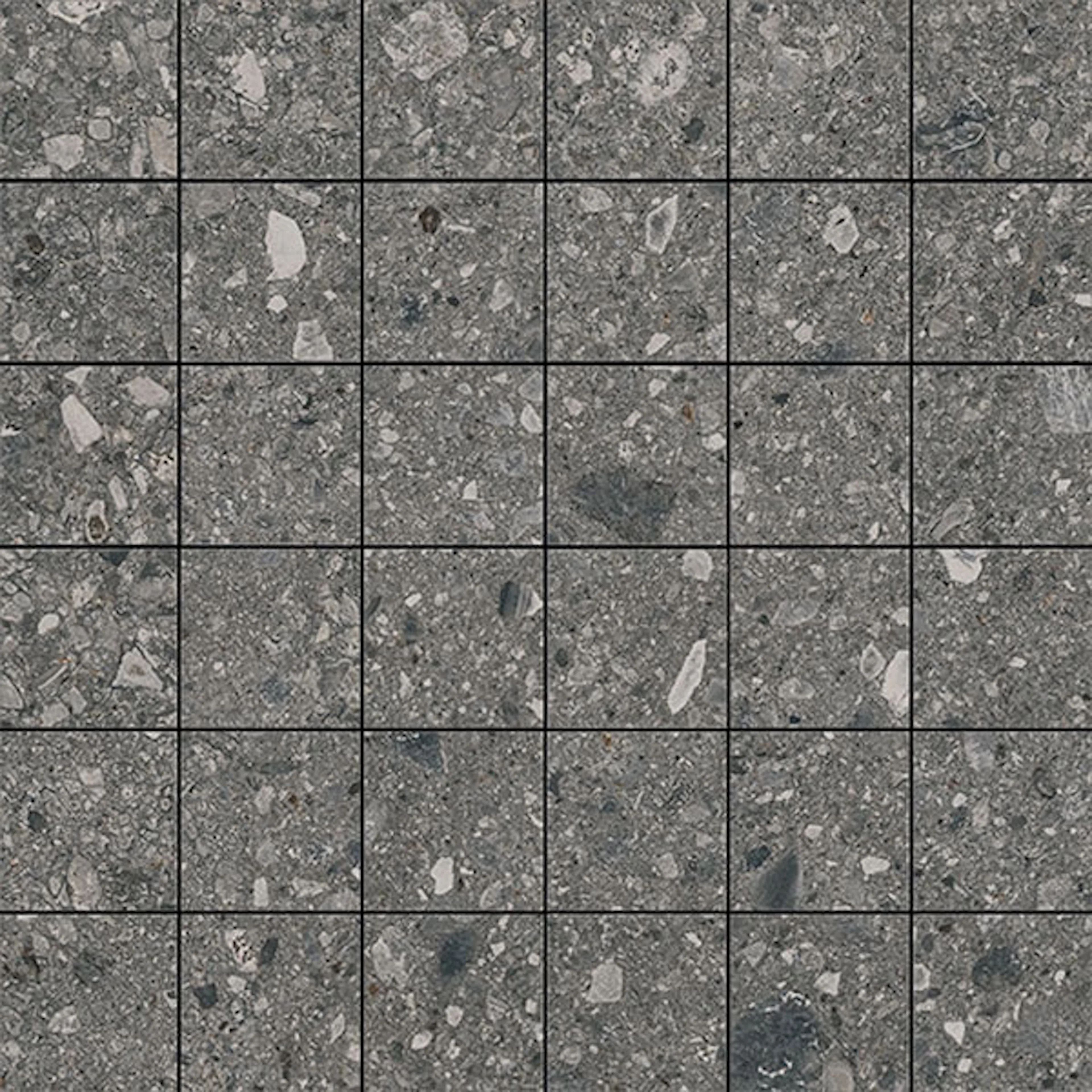 Klinker Lhådös Ceppo Di Gre Antracite 5x5 cm