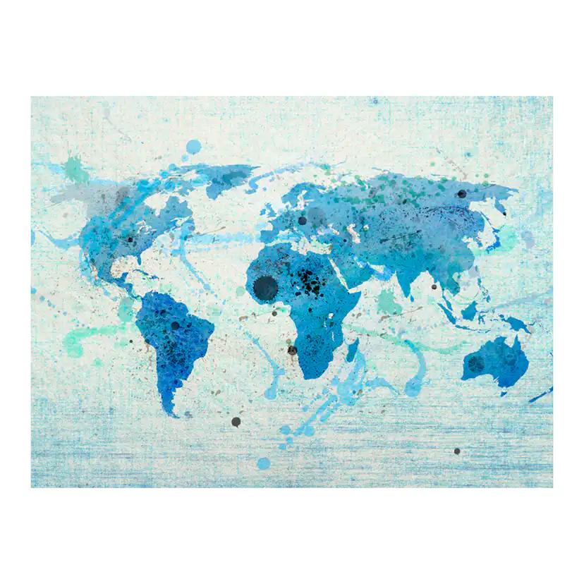 Fototapet Arkiio Cruising And Sailing The World Map