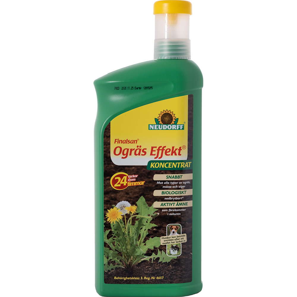 Ogräsbekämpning Neudorff Effekt 1L Koncentrat