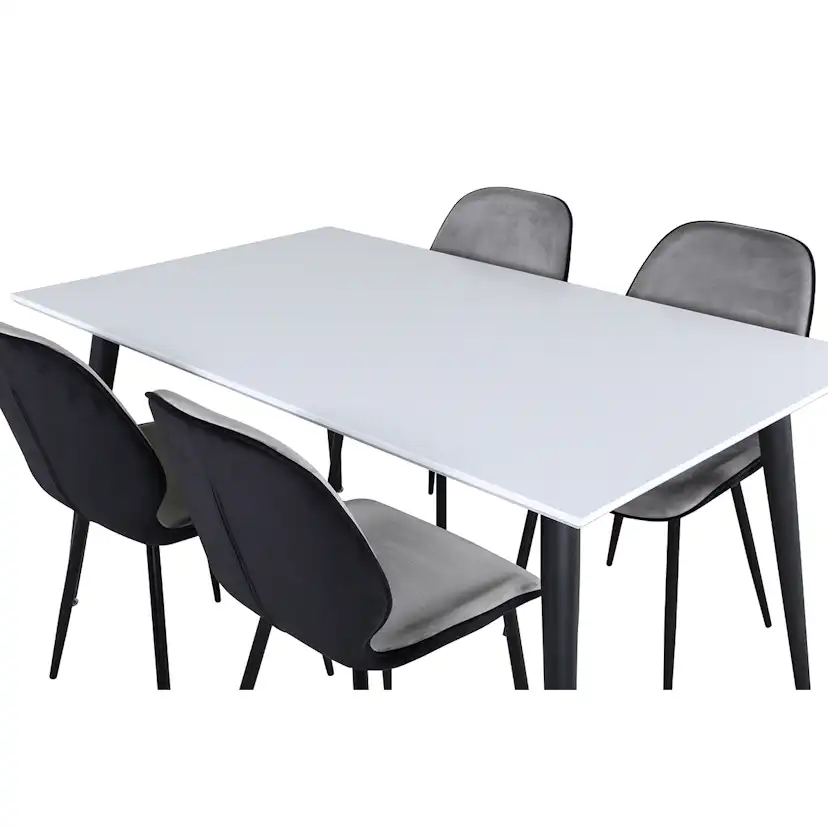 Matgrupp Venture Home Jolie med 4 Elisa Stolar