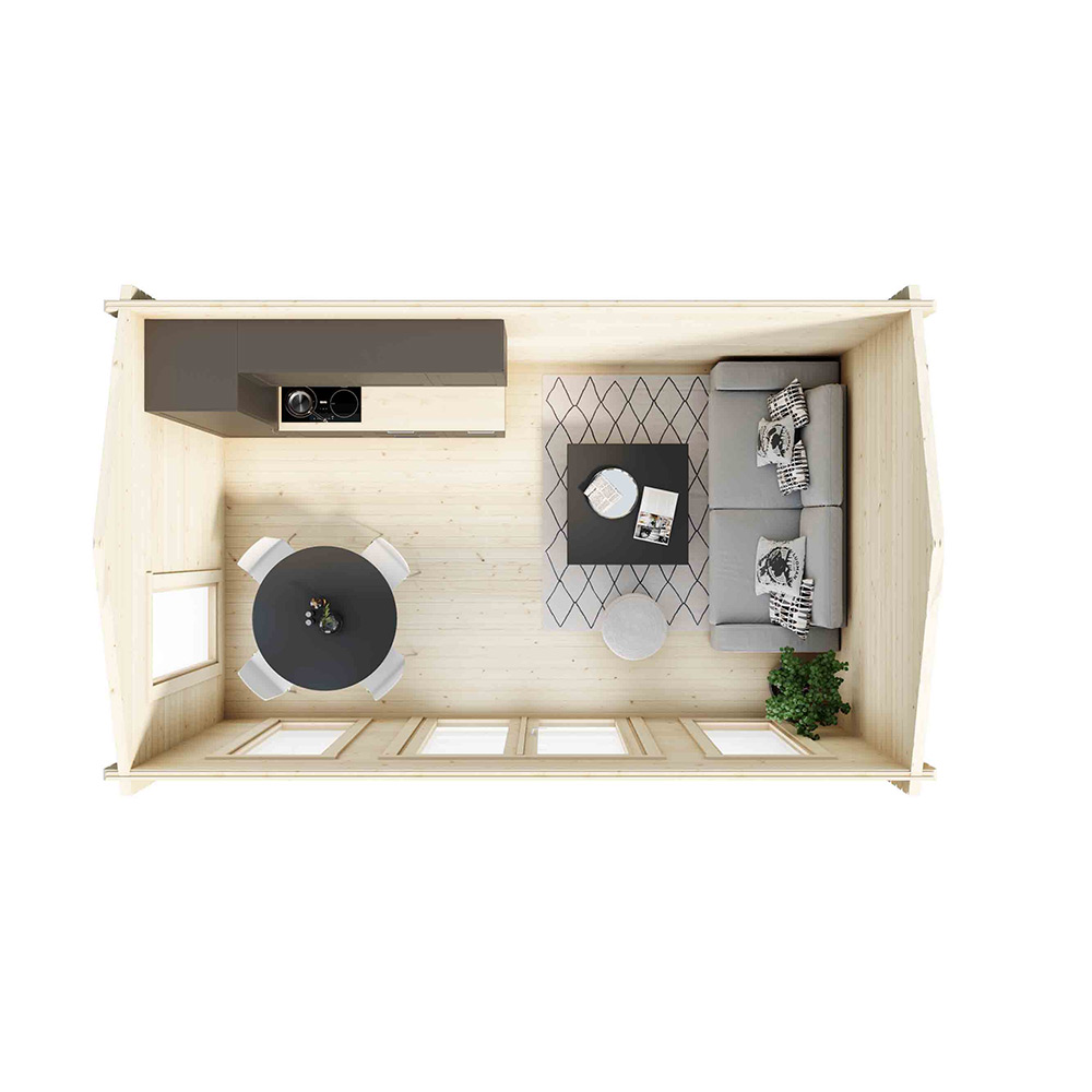 Stuga Luoman Lillevilla Koskelo 15 m2