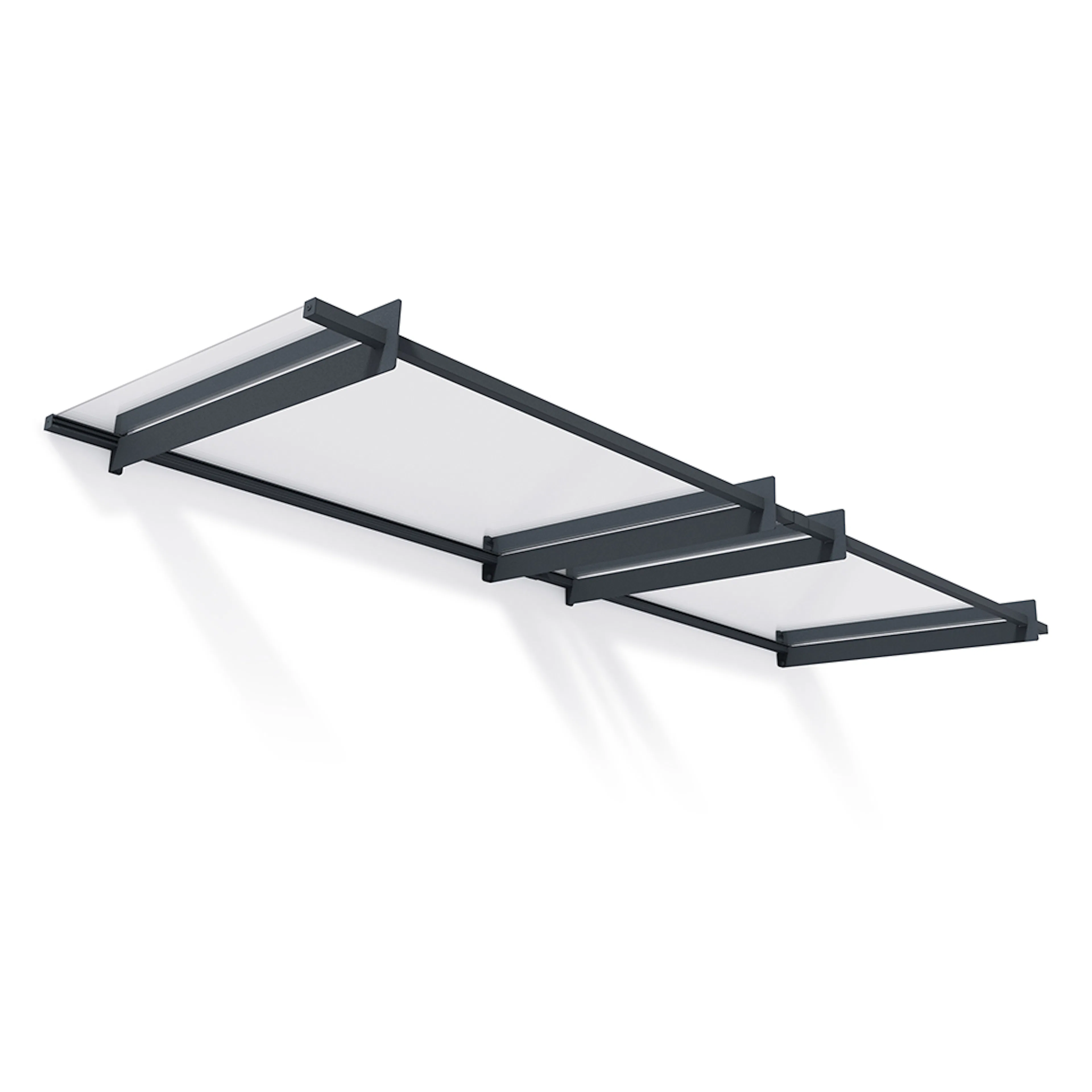 CANOPY NANCY 3000 GREY CLEAR 0,9 x 3 m