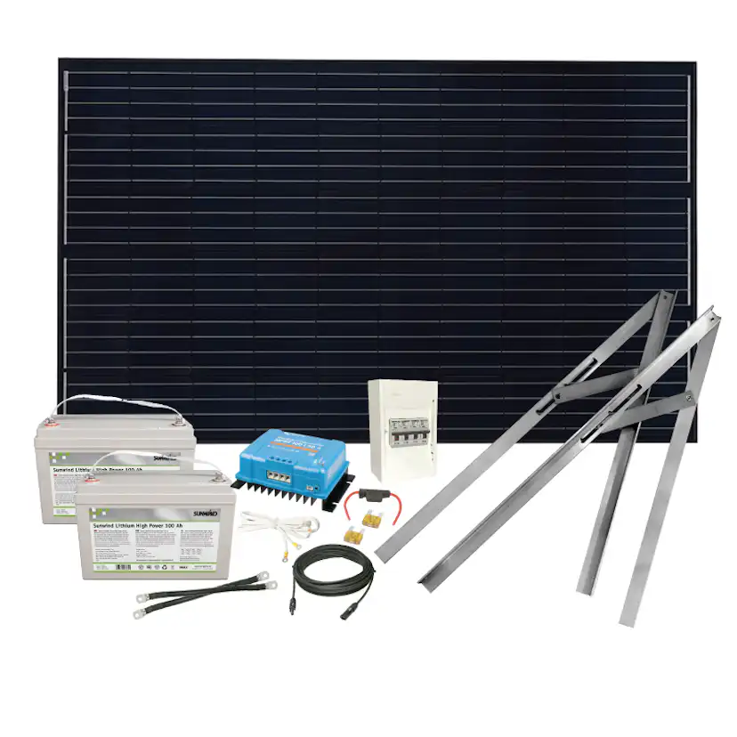 Solpanelspaket Sunwind 300W Litium