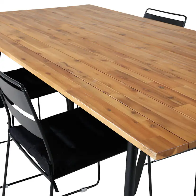 Matgrupp Venture Home Chane med 4 Legi Matstolar