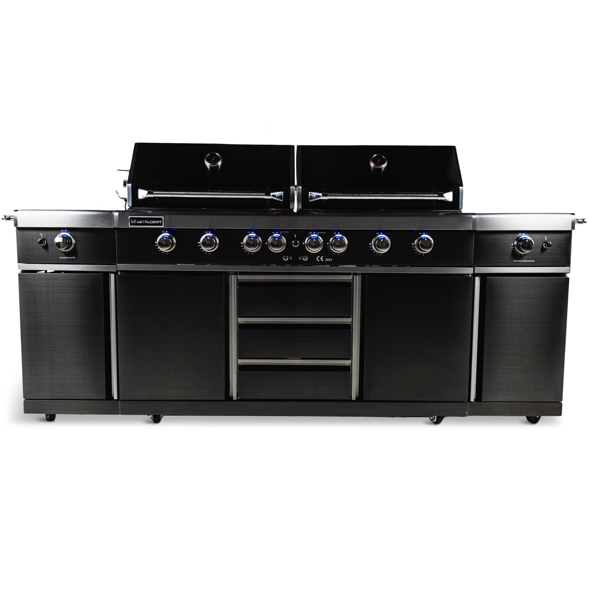 Gasolgrill Metalcraft Denver Blackline
