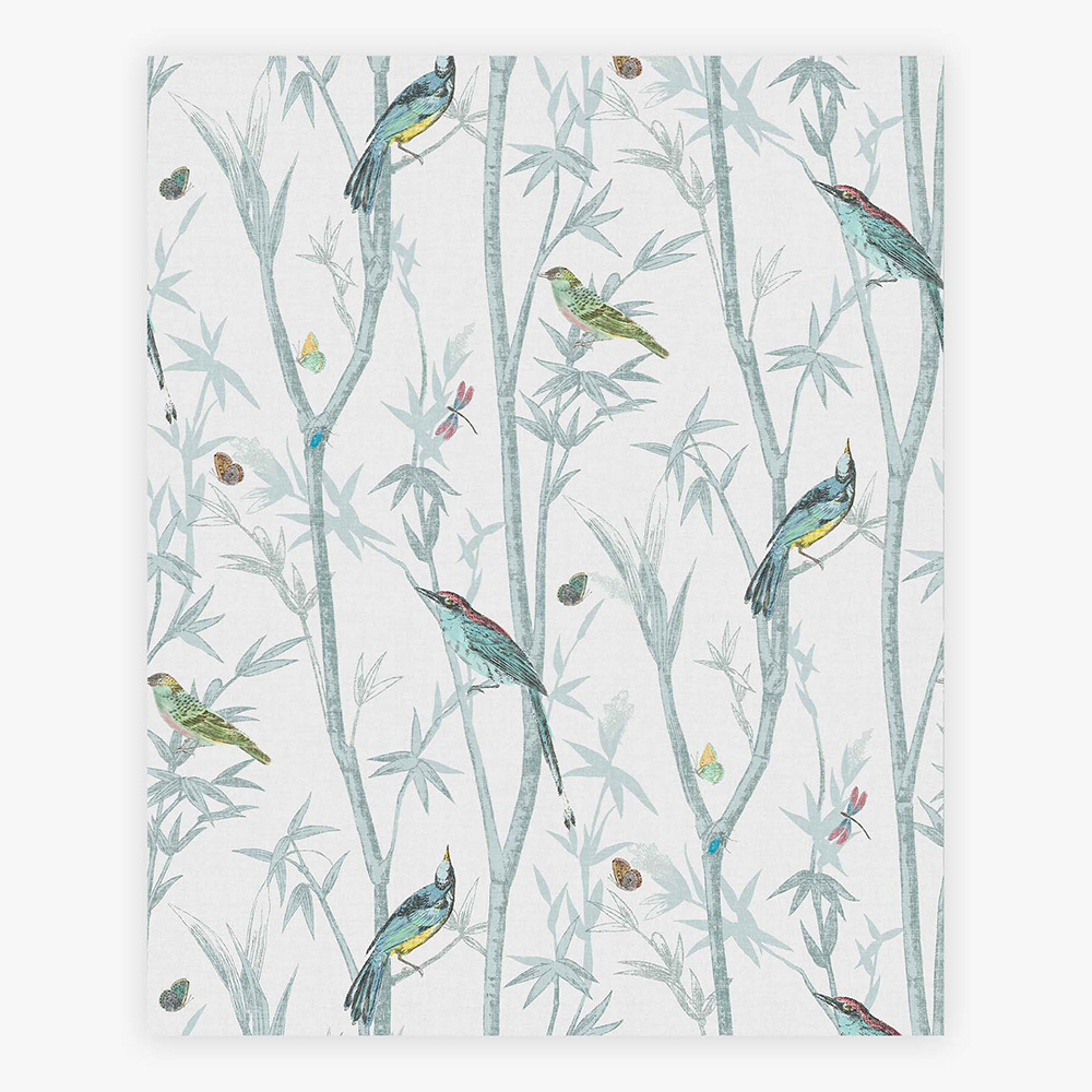 Tapet NEXT Chinoiserie Bird Trail Duck Egg