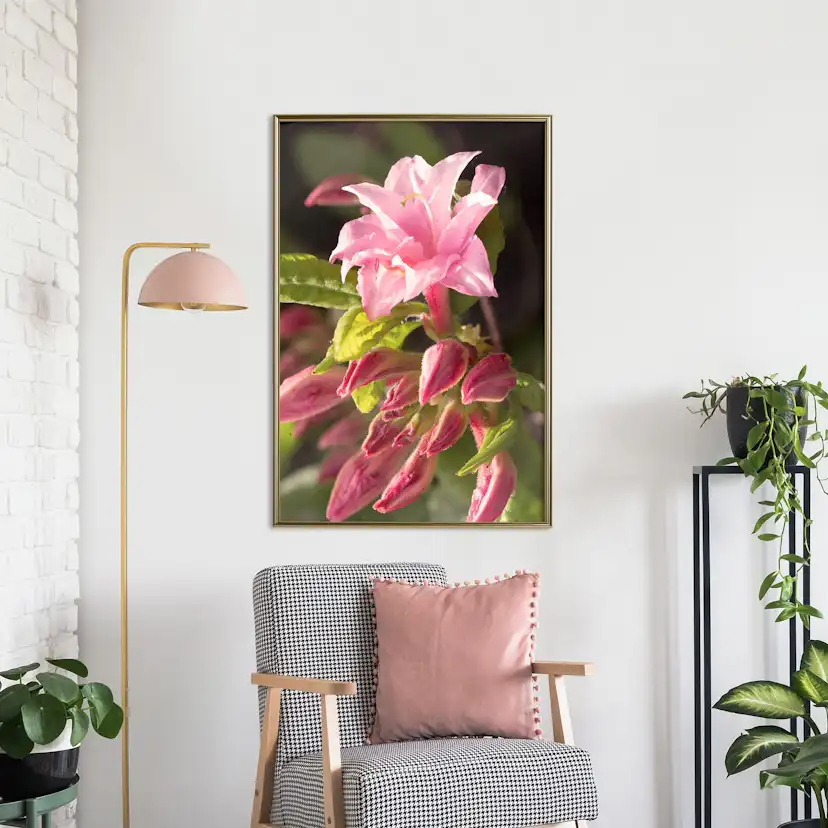 Poster Artgeist Affisch Natural Pink