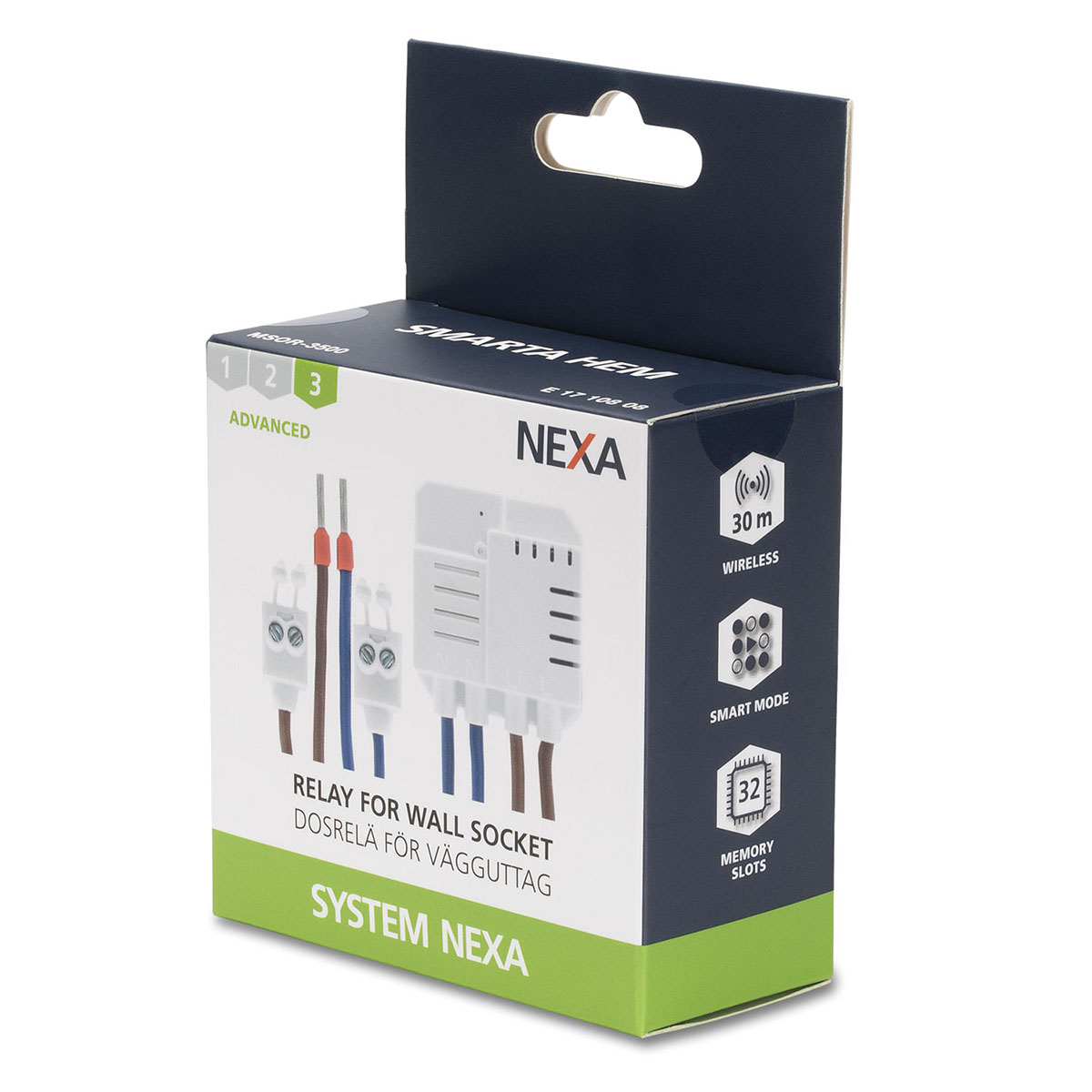 Dosrelä Nexa MSOR-3500 Vägguttag