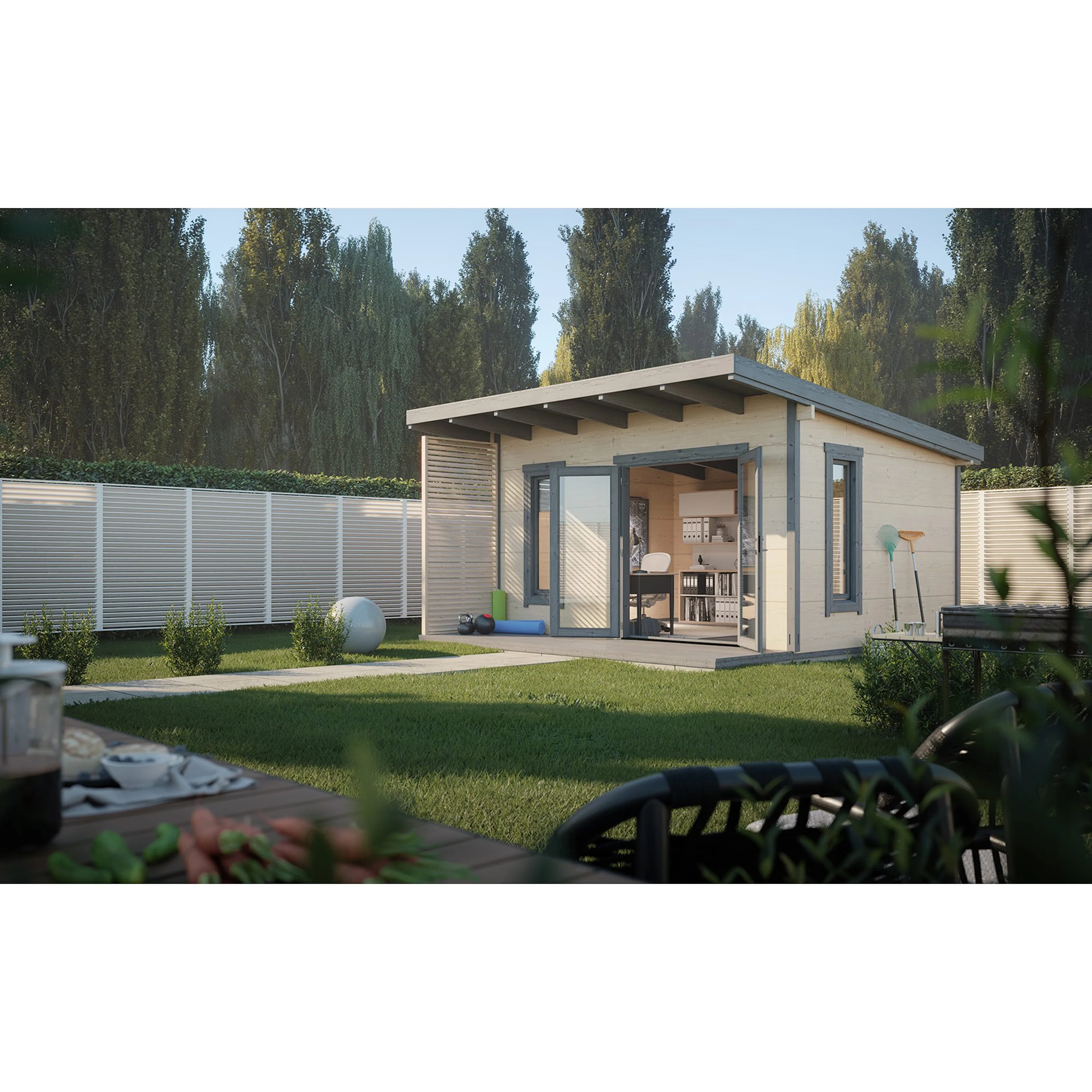 Trädgårdshus Palmako Grace 15,4 m2